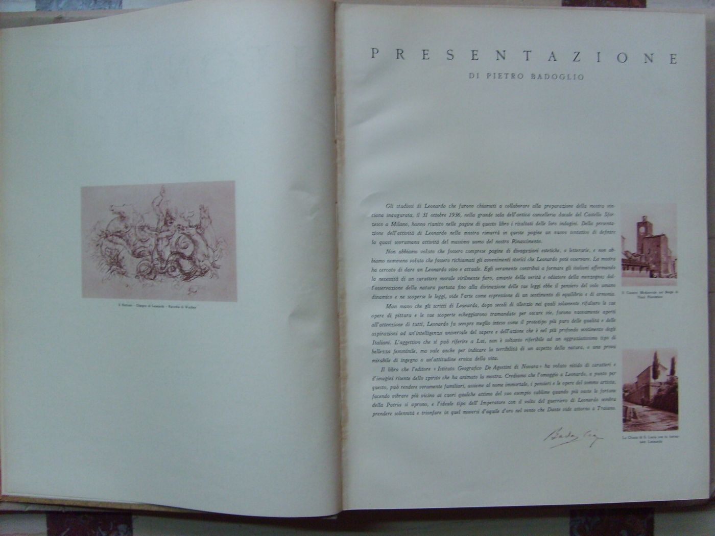 Leonardo Da Vinci: Arte, Pittura, Scienze, Ottica. Monumentale Opera Illustrata, 1940