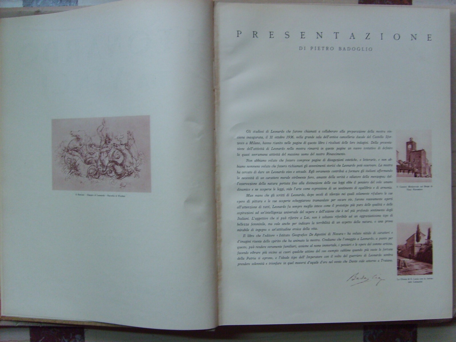 Leonardo Da Vinci: Arte, Pittura, Scienze, Ottica. Monumentale Opera Illustrata, 1940