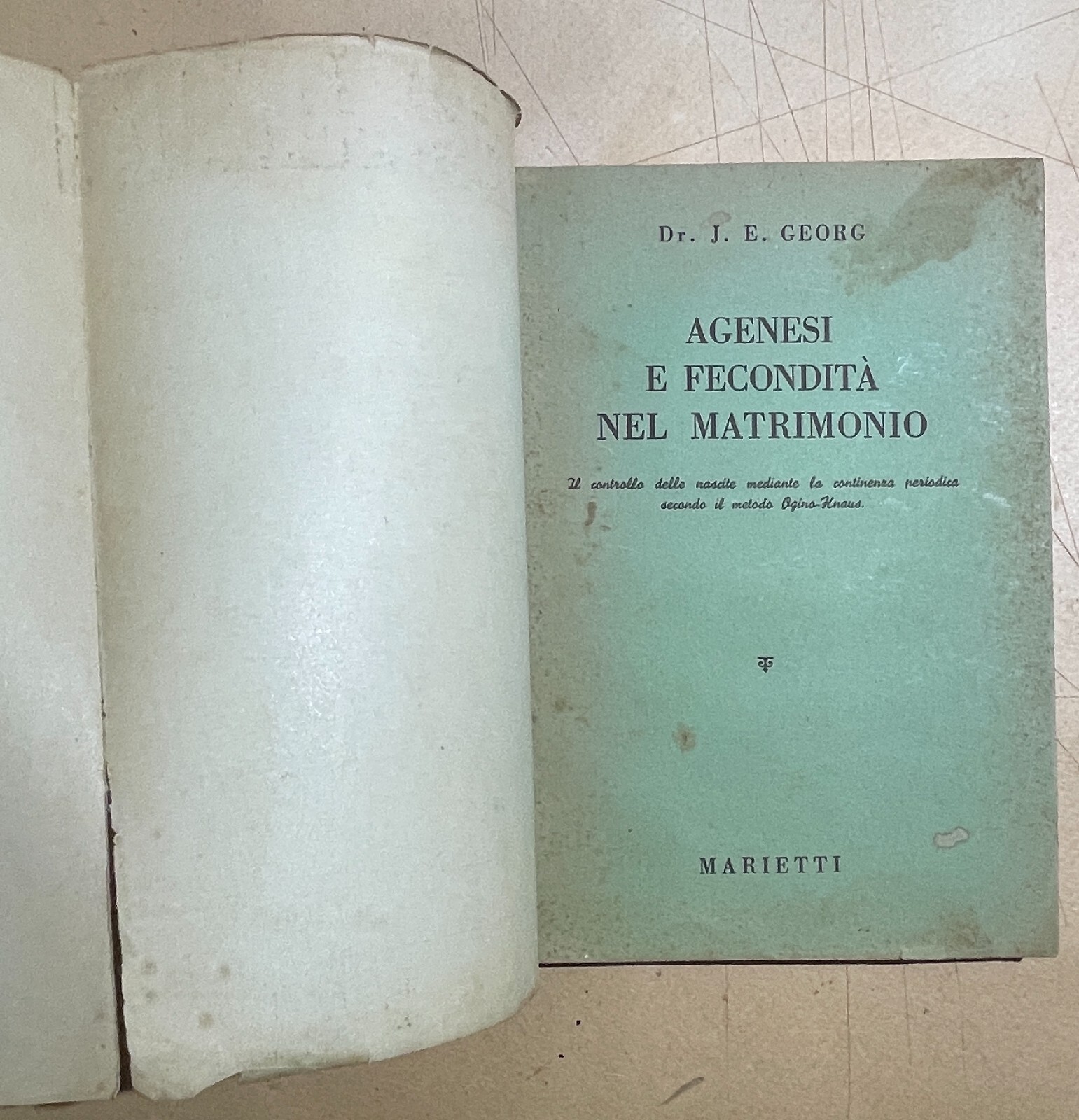 Agenesi E Fecondità Nel Matrimonio Georg, 1949