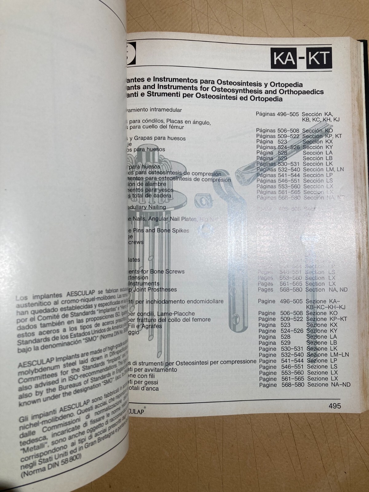 Medicina, Chirurgia, Ortopedia, Ginecologia: Catalogo Strumentazione Ospedaliera