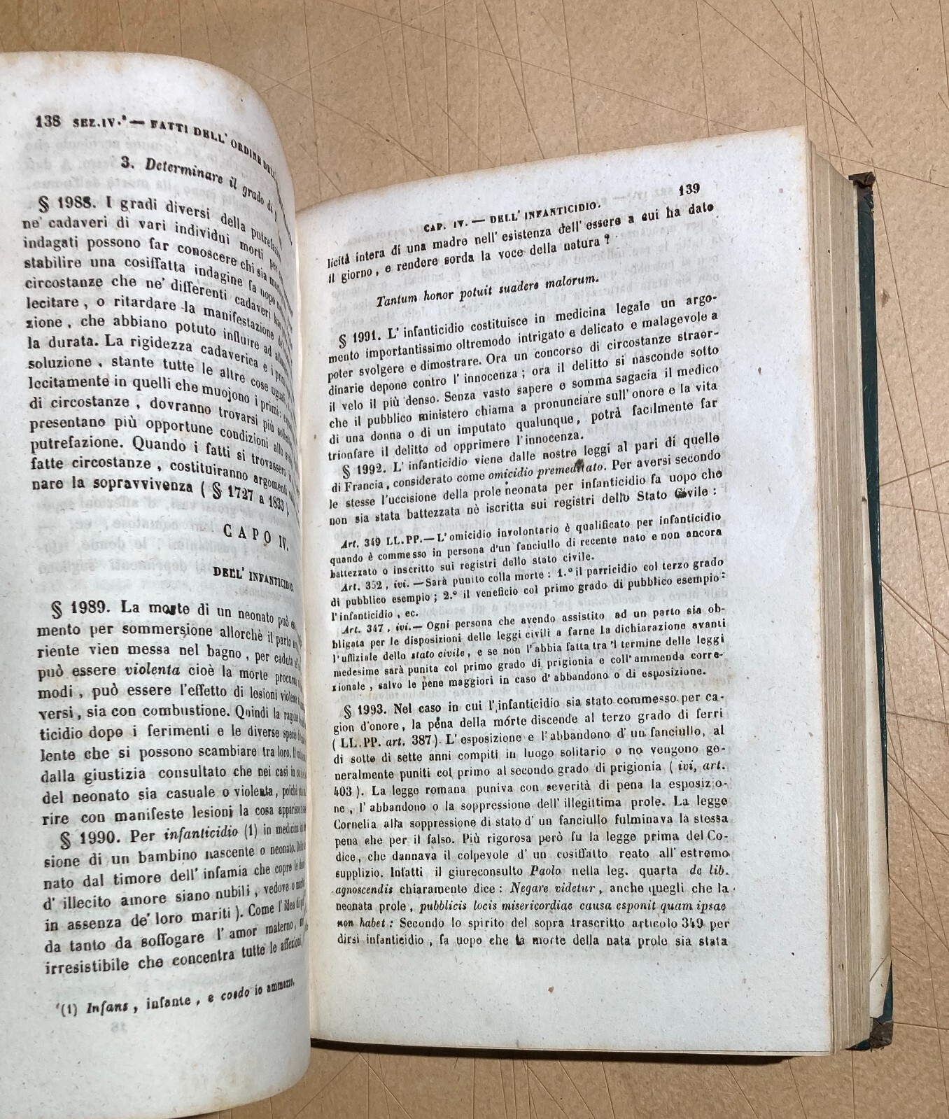 Medicina Legale   Perrone   Napoli   Putrefazione   Tossicologia   1851