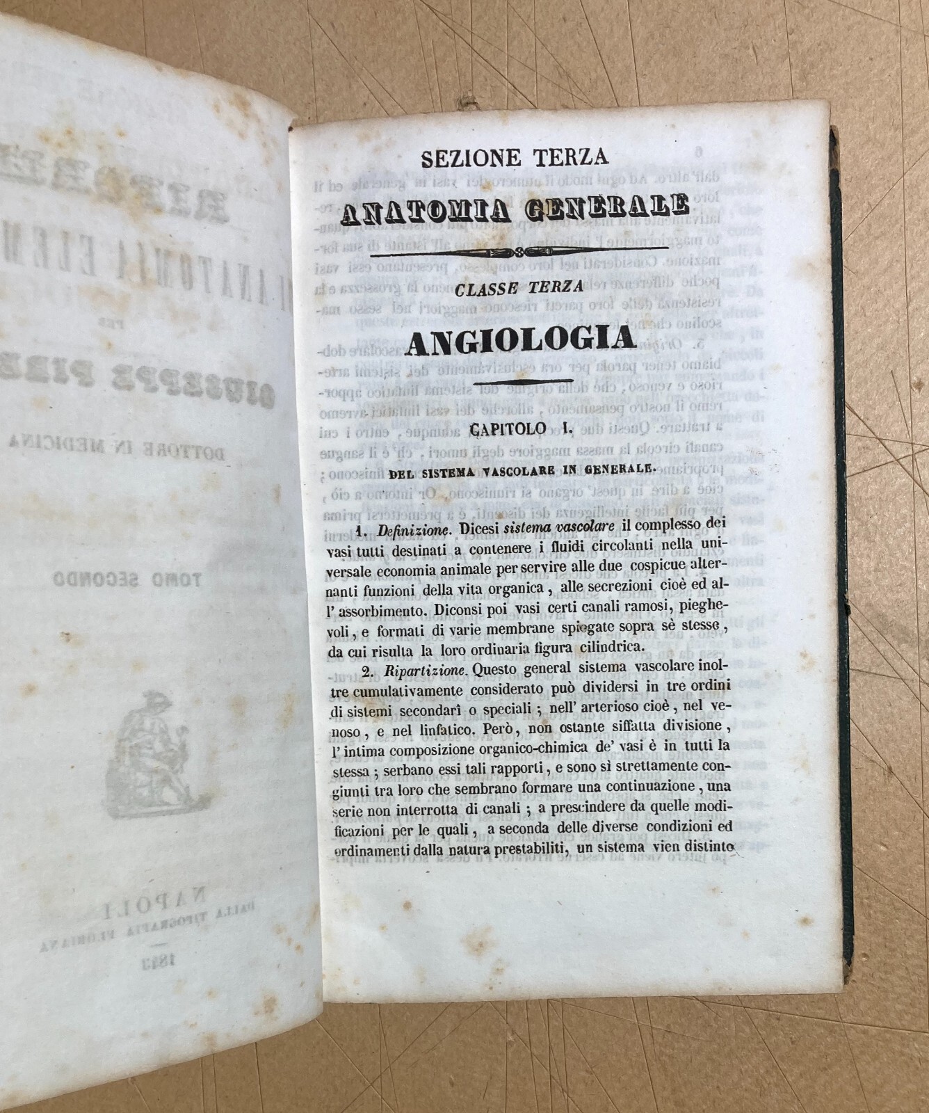 Riforma Di Anatomia Elementare   Giuseppe Piretti, 1843