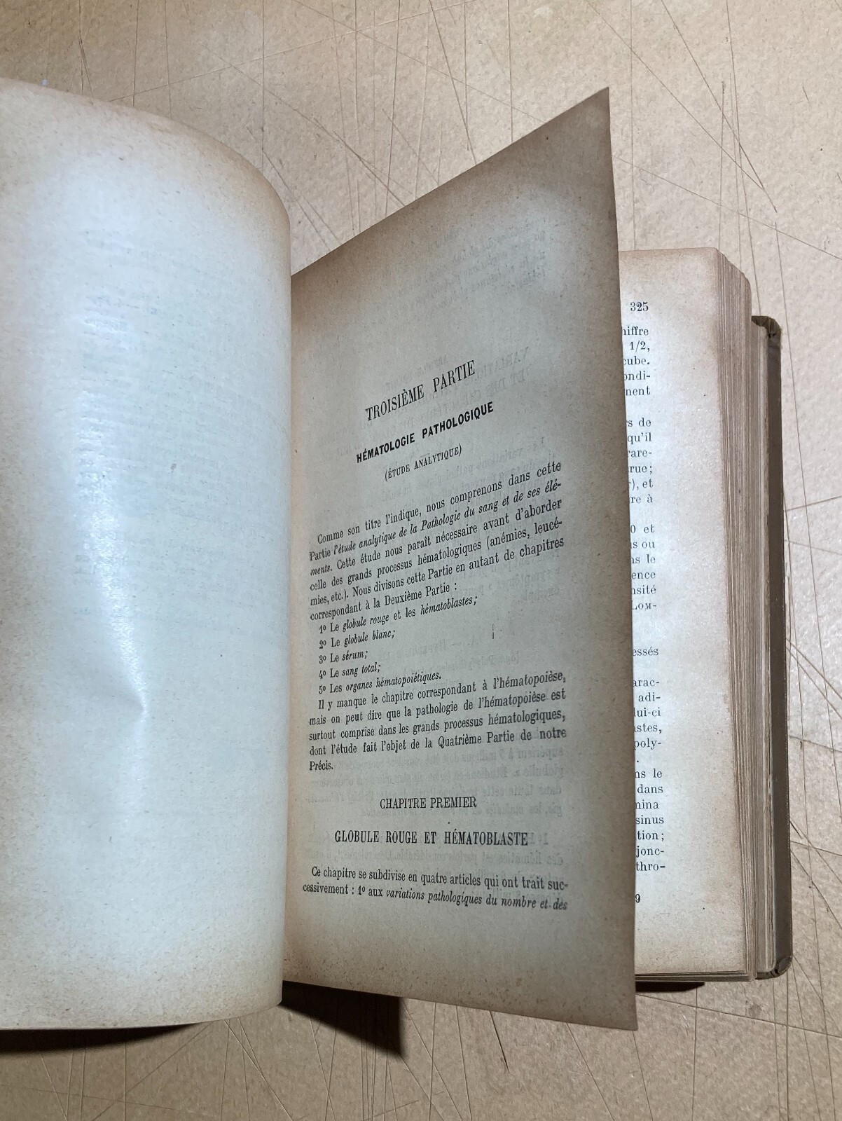 Medicina, Ematologia, Citologia, Chimica. Antica Edizione Francese. Rieux. Illustrata.