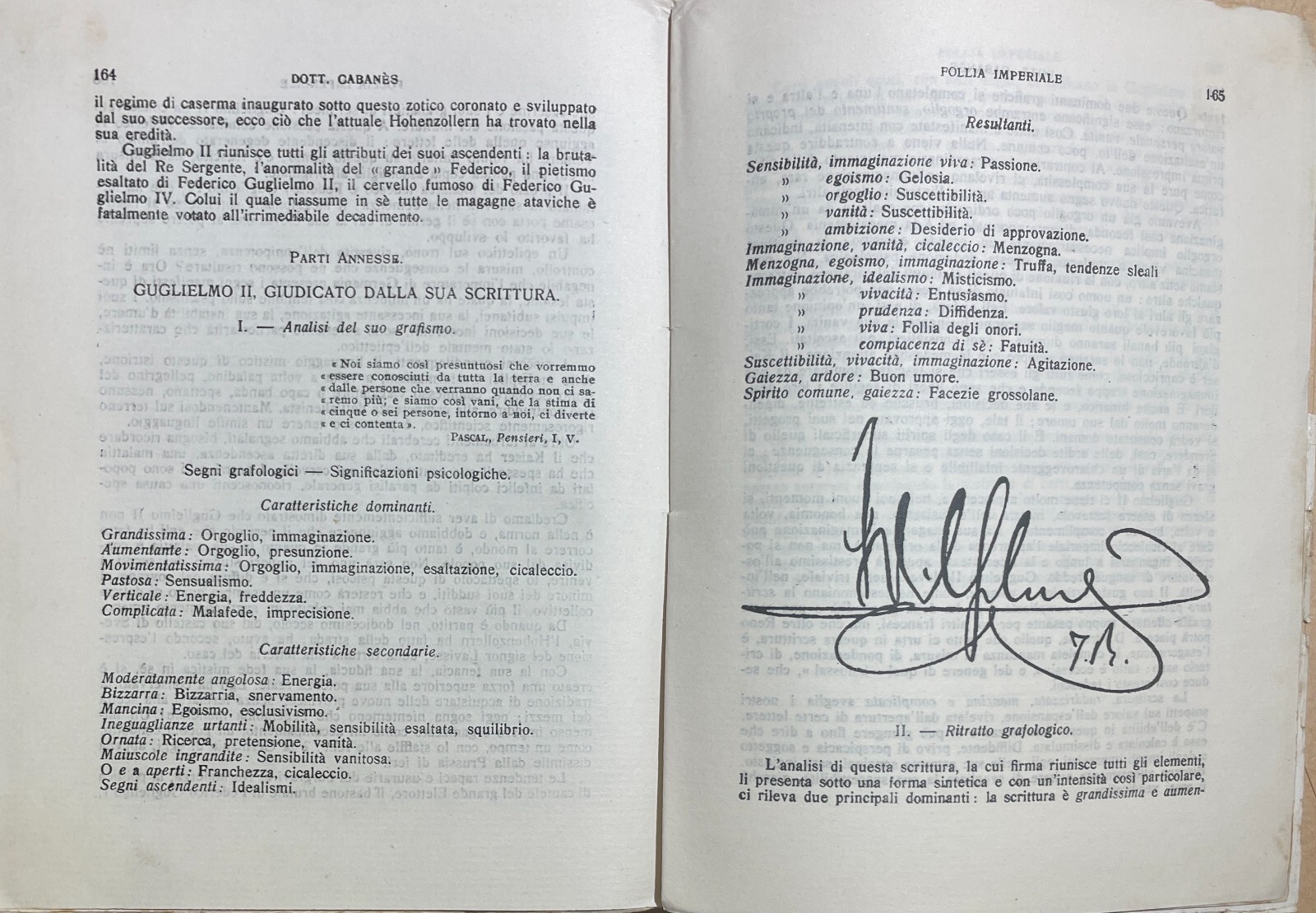 Follia Imperiale: Guglielmo II Giudicato Dalla Scienza   Dott. Cabanès