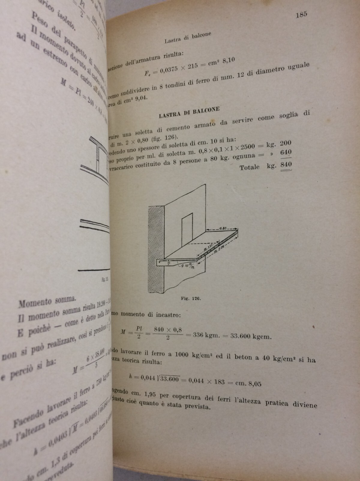 Costruzioni In Cemento Armato. Cristoforo Russo, Torino, 1947