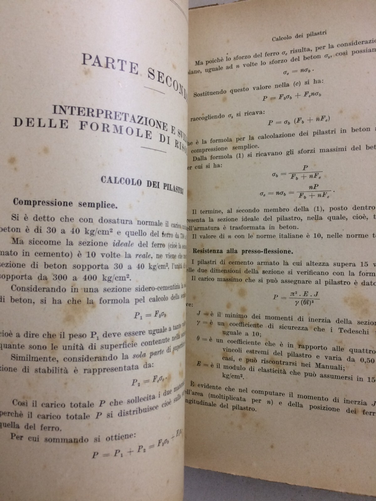 Costruzioni In Cemento Armato. Cristoforo Russo, Torino, 1947