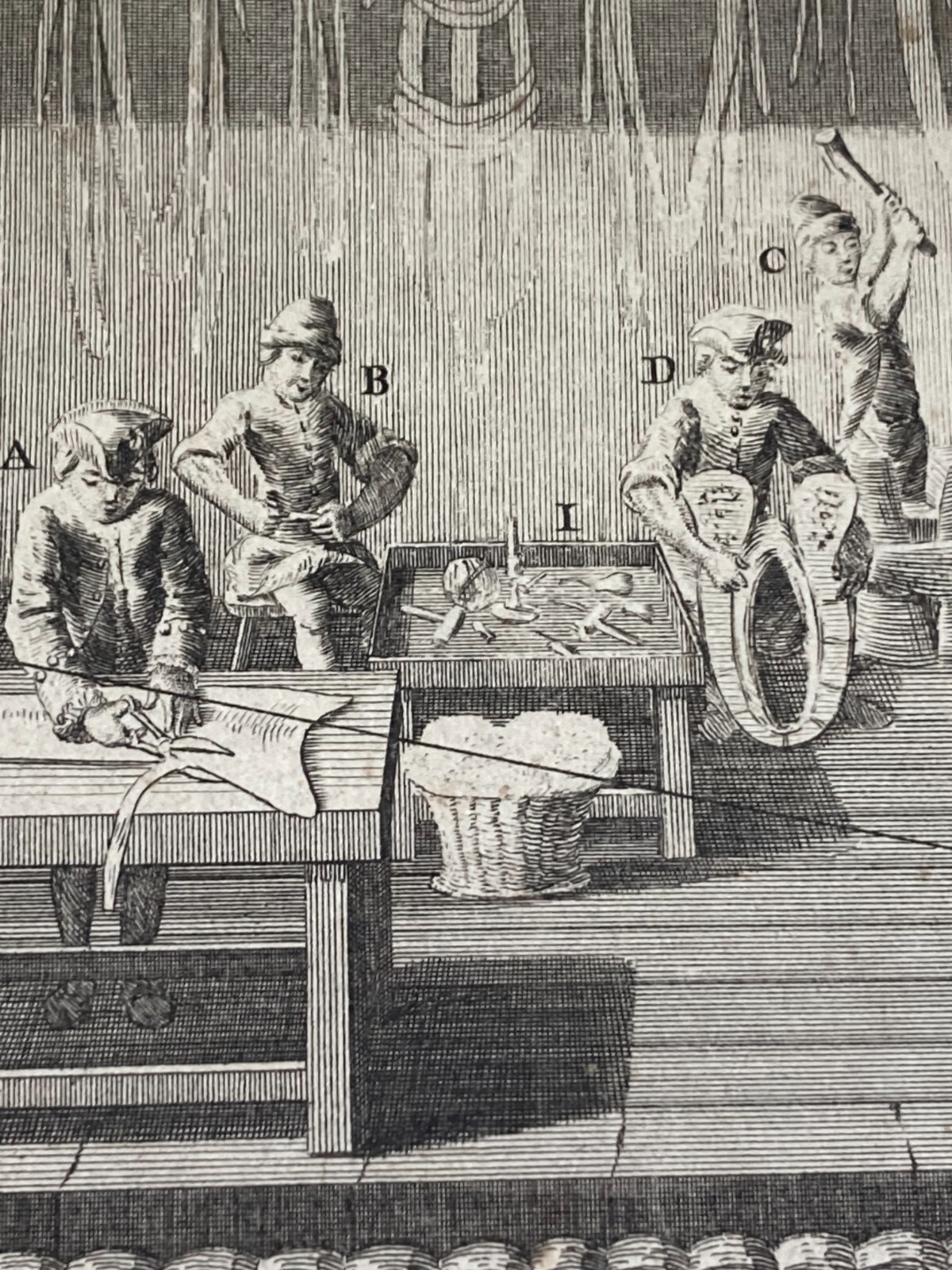 Arti E Mestieri: Il Fabbricante Di Abachi (Bourlier). Incisione Di De Garsault E Ransonnette