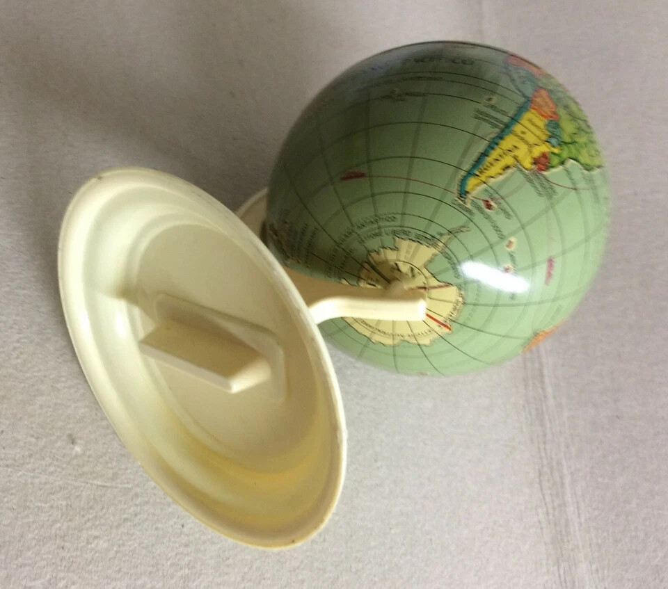 Mappamondo Decorativo Vintage Da Collezione