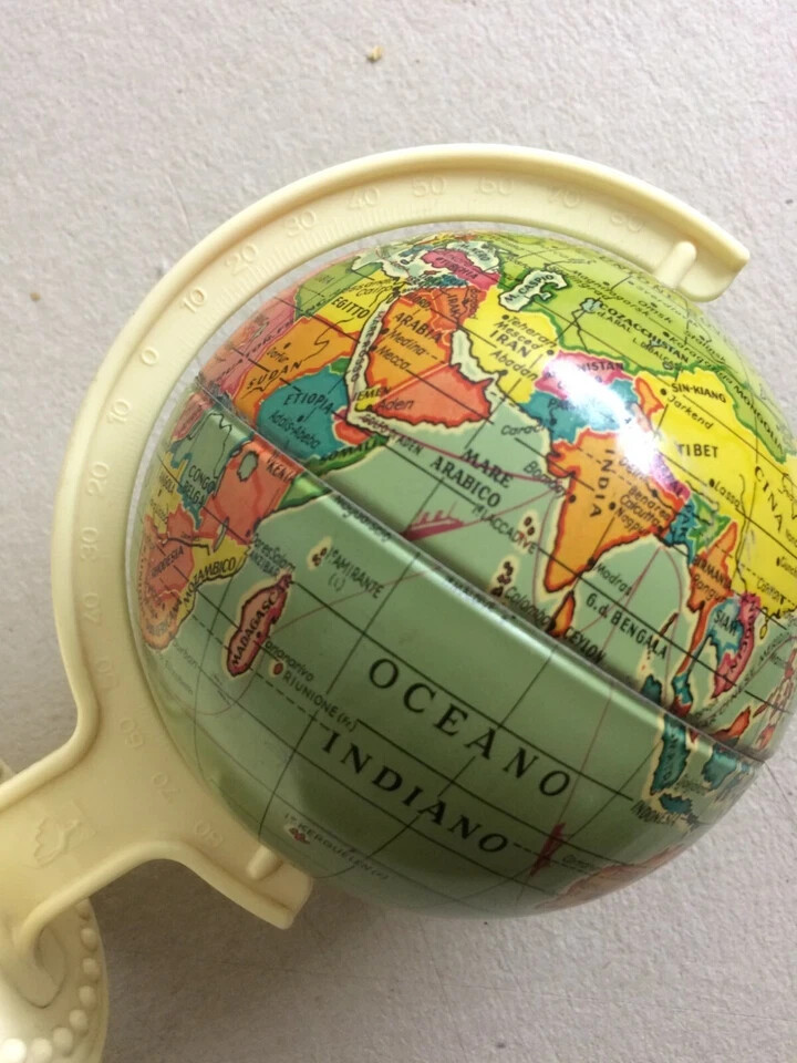 Mappamondo Decorativo Vintage Da Collezione