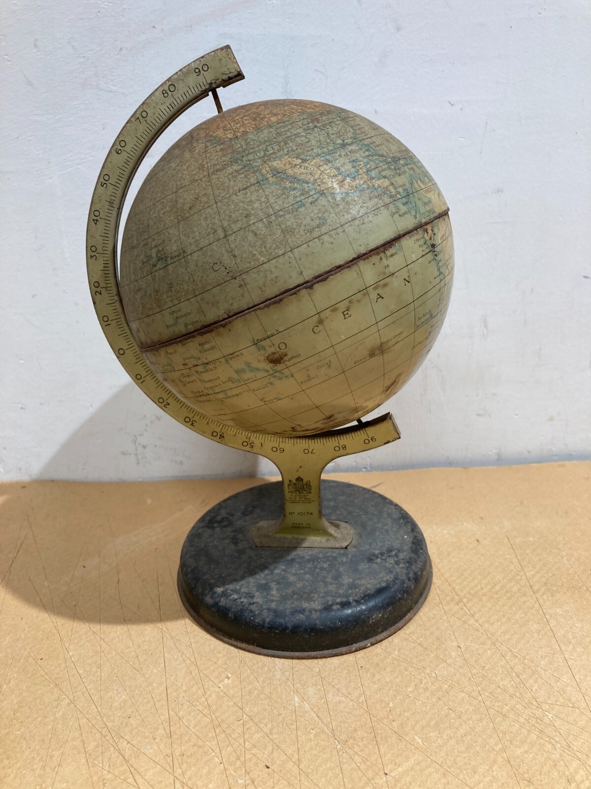 Cartografia, Geografia, Mappamondo Decorativo, Edizione Anglosassone