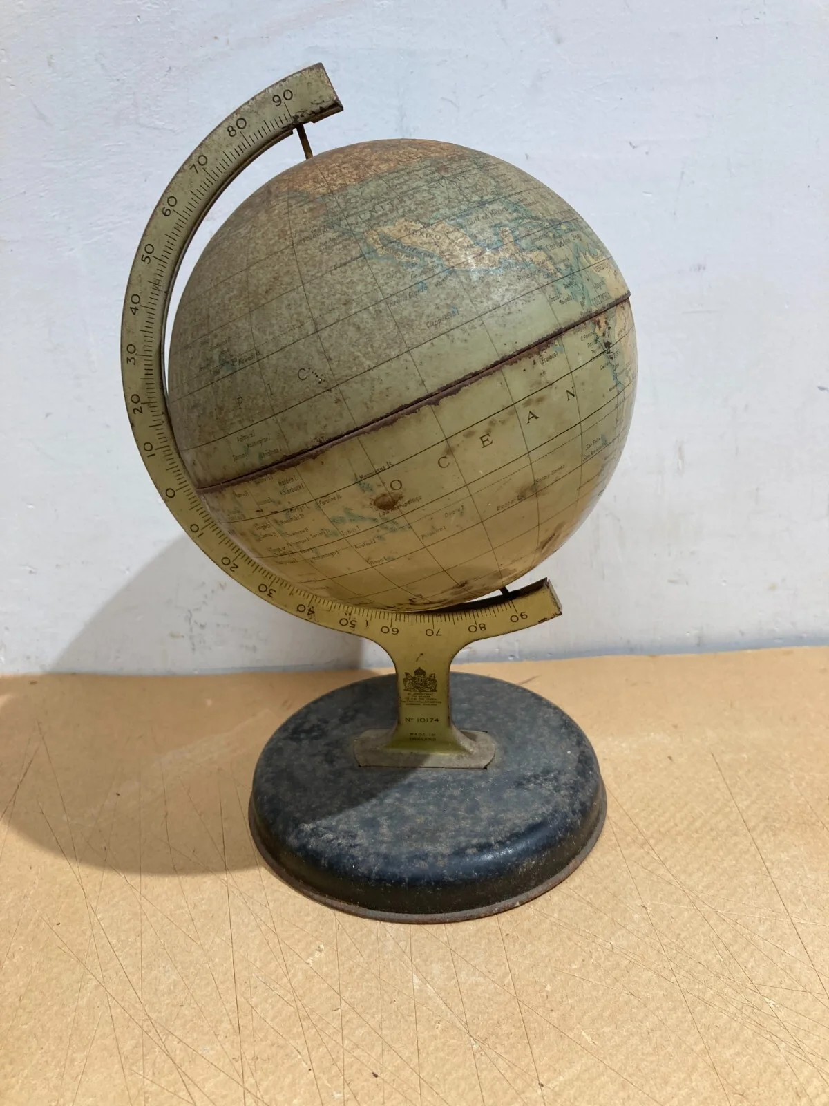 Cartografia, Geografia, Mappamondo Decorativo, Edizione Anglosassone