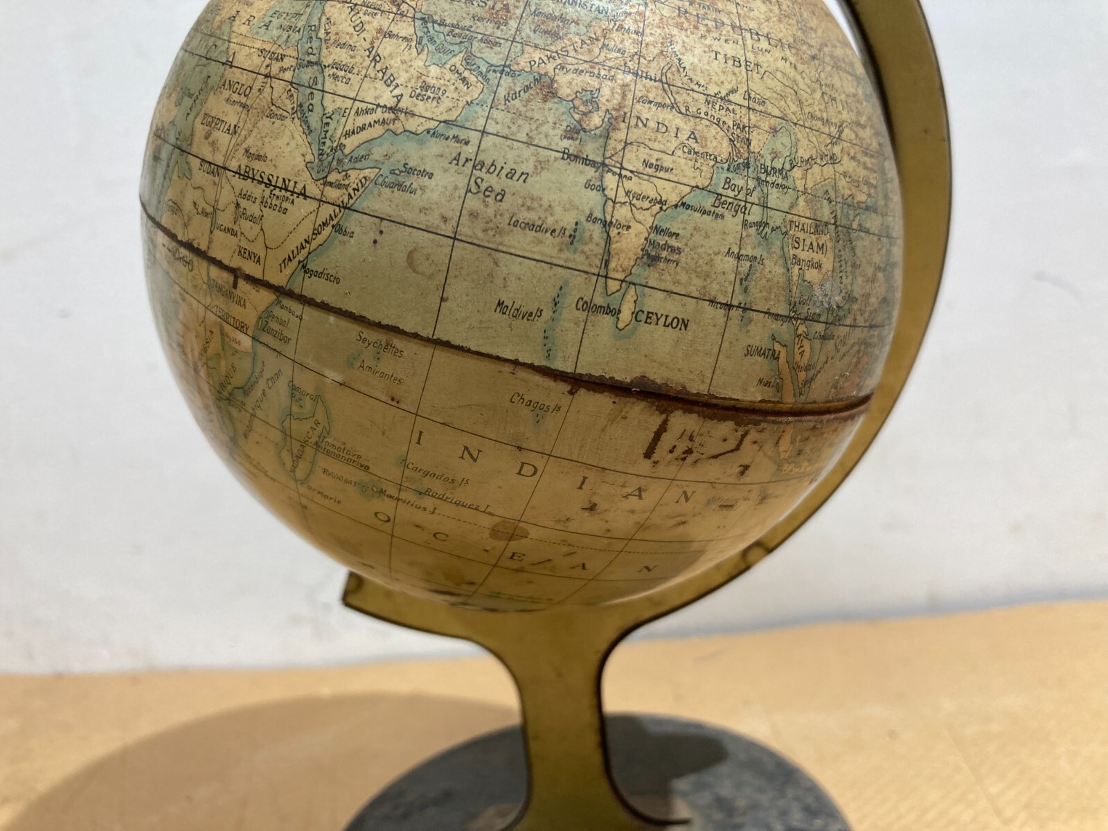 Cartografia, Geografia, Mappamondo Decorativo, Edizione Anglosassone