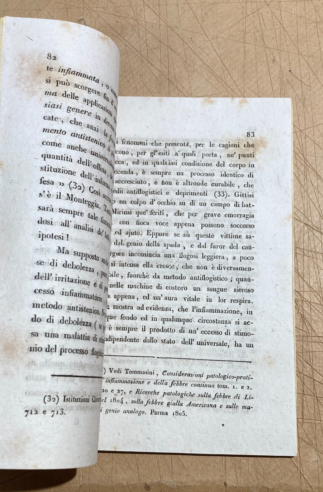 Medicina, Chirurgia E Lesioni Violente: Isernia, San Vincenzo Al Volturno, Giuseppe Martino, 1832