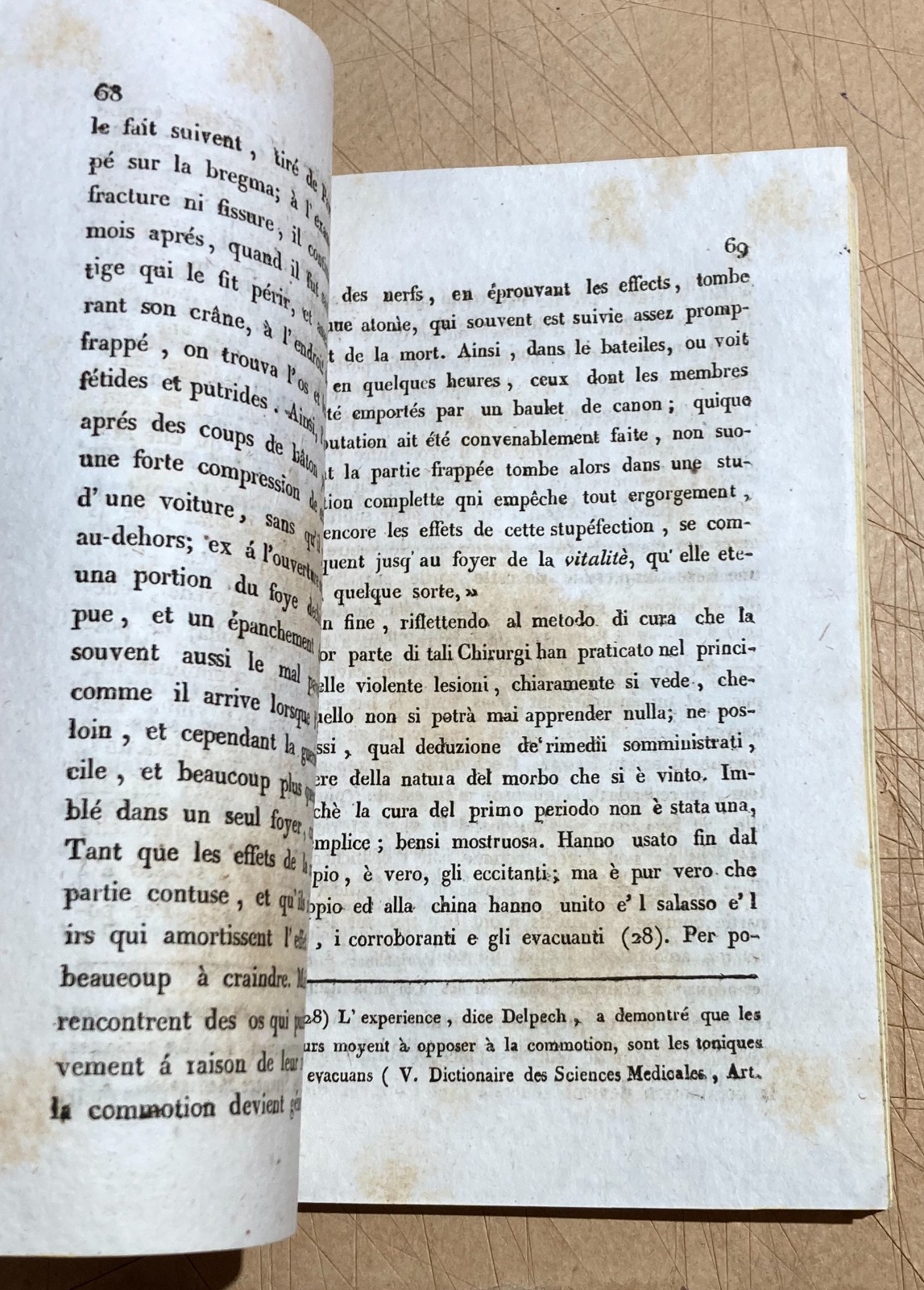 Medicina, Chirurgia E Lesioni Violente: Isernia, San Vincenzo Al Volturno, Giuseppe Martino, 1832