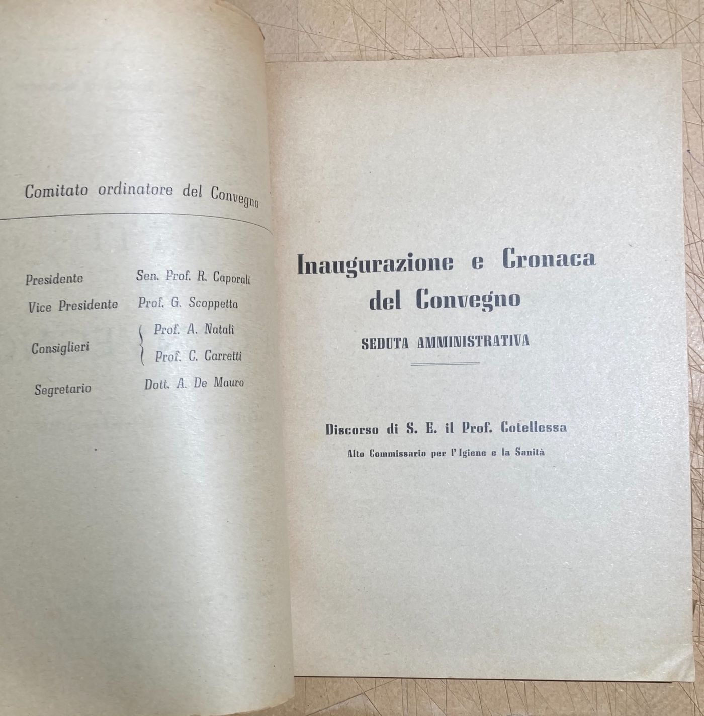 Abruzzo, Chieti: Atti Del III Convegno Medico (1951)