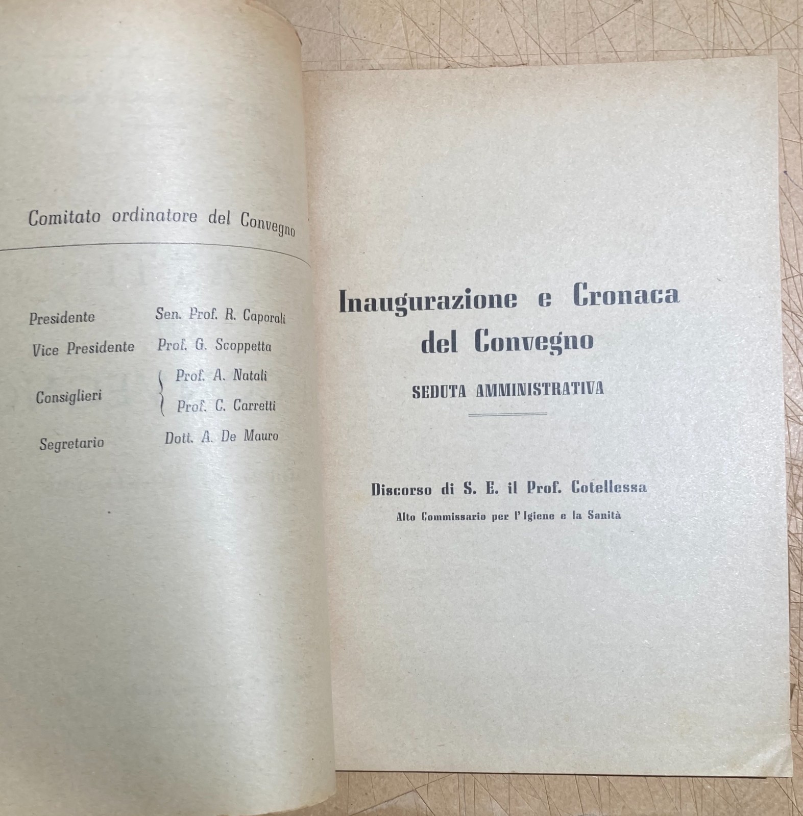 Abruzzo, Chieti: Atti Del III Convegno Medico (1951)