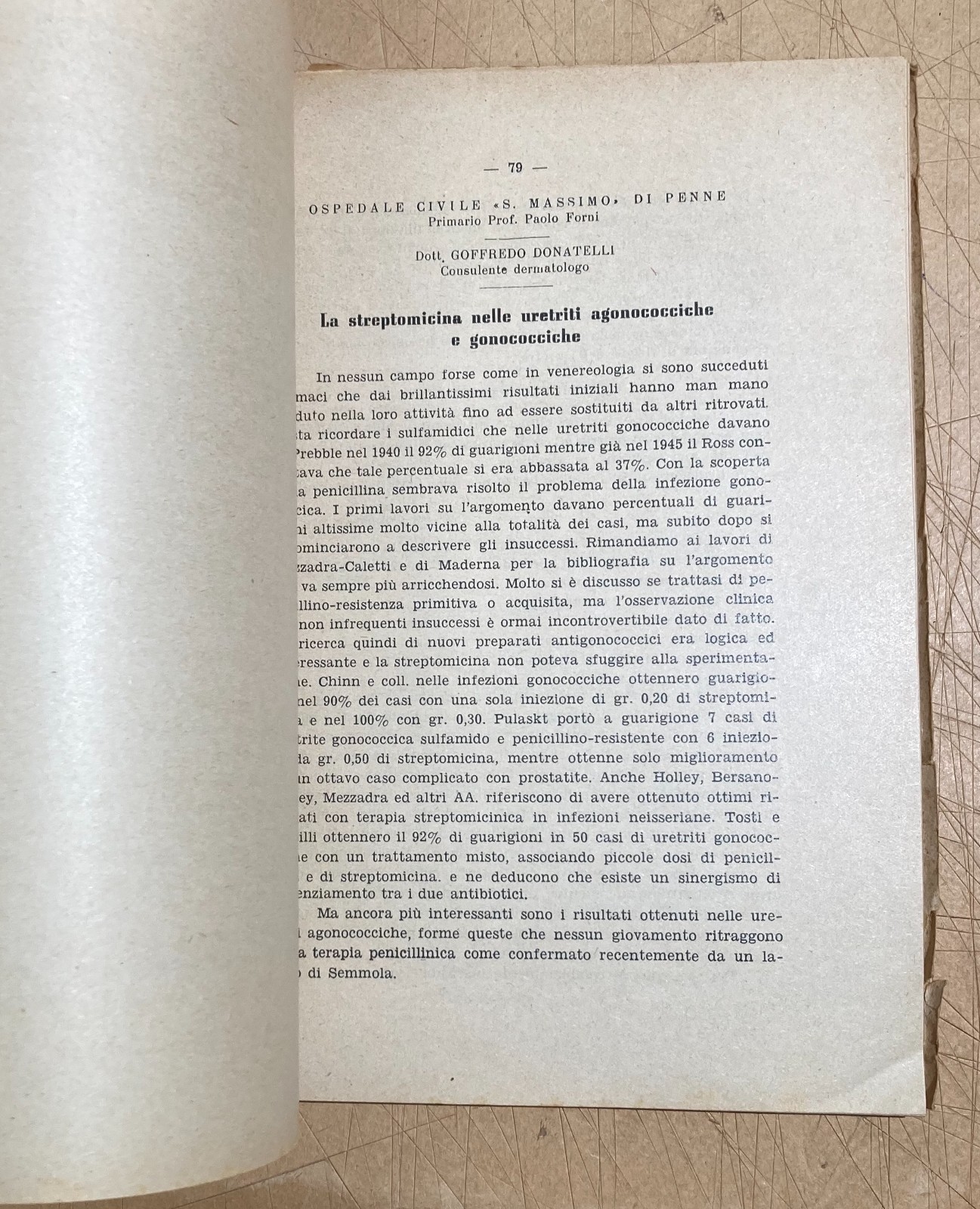 Abruzzo, Chieti: Atti Del III Convegno Medico (1951)