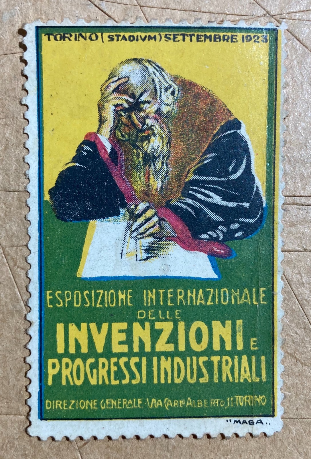Torino: Esposizione Internazionale Delle Invenzioni E Progressi Industriali, 1923 Pubblicitaria