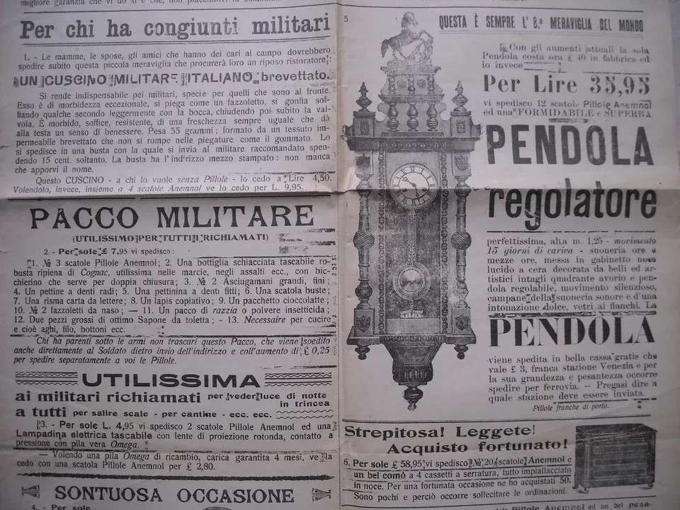 Marche, Pesaro, Macerata Feltria, Farmacia Ricci, Militaria, Orologi, Ciclismo, Calesse
