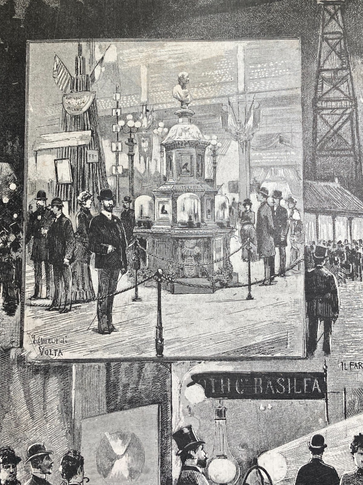 Esposizione Elettrica 1884: Faro Elettrico E Cimeli Di Alessandro Volta (Paolocci)