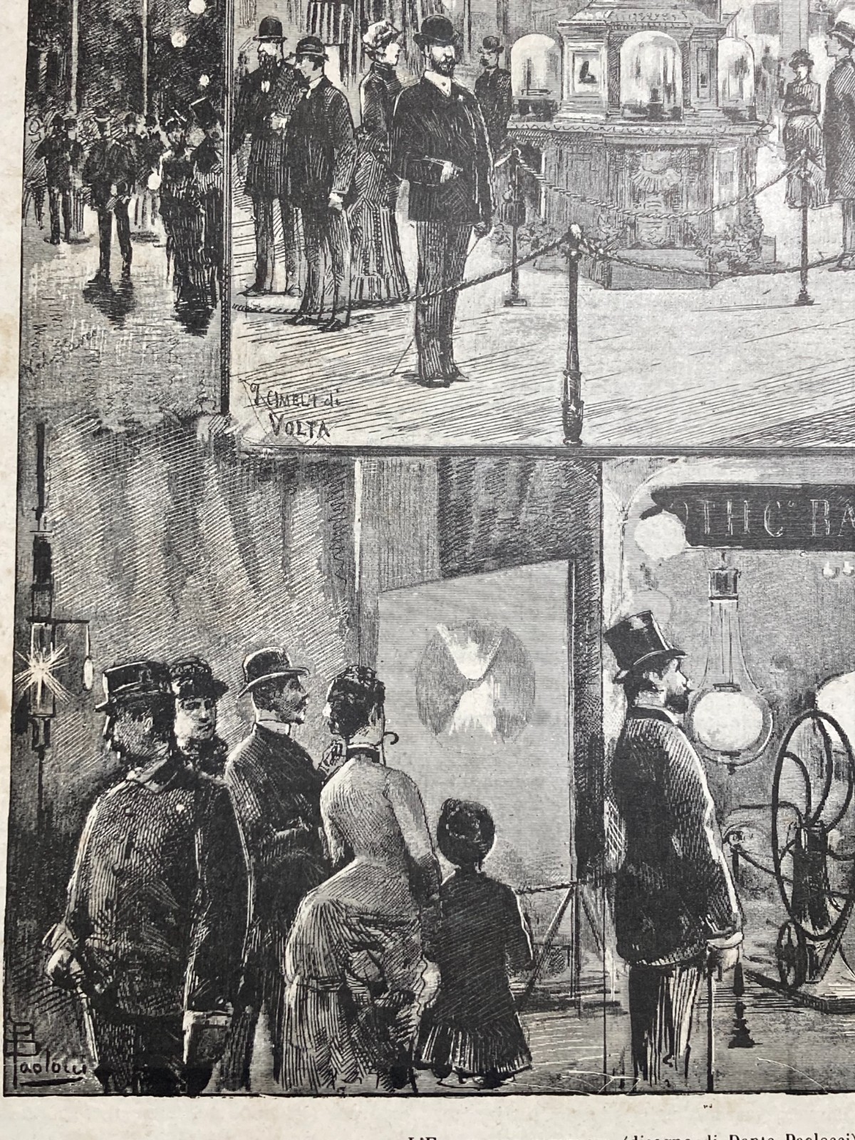Esposizione Elettrica 1884: Faro Elettrico E Cimeli Di Alessandro Volta (Paolocci)