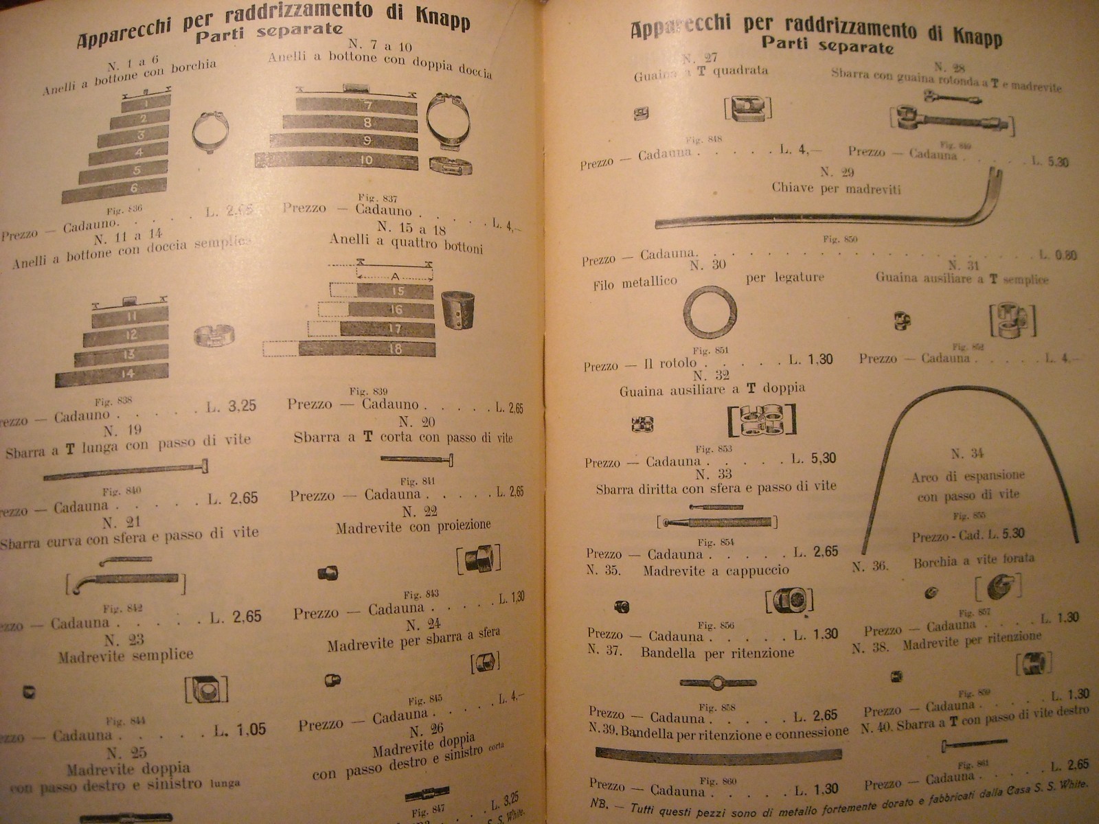 Catalogo Commerciale Anonima Forniture Dentali Ed Affini (AFDA)   Milano
