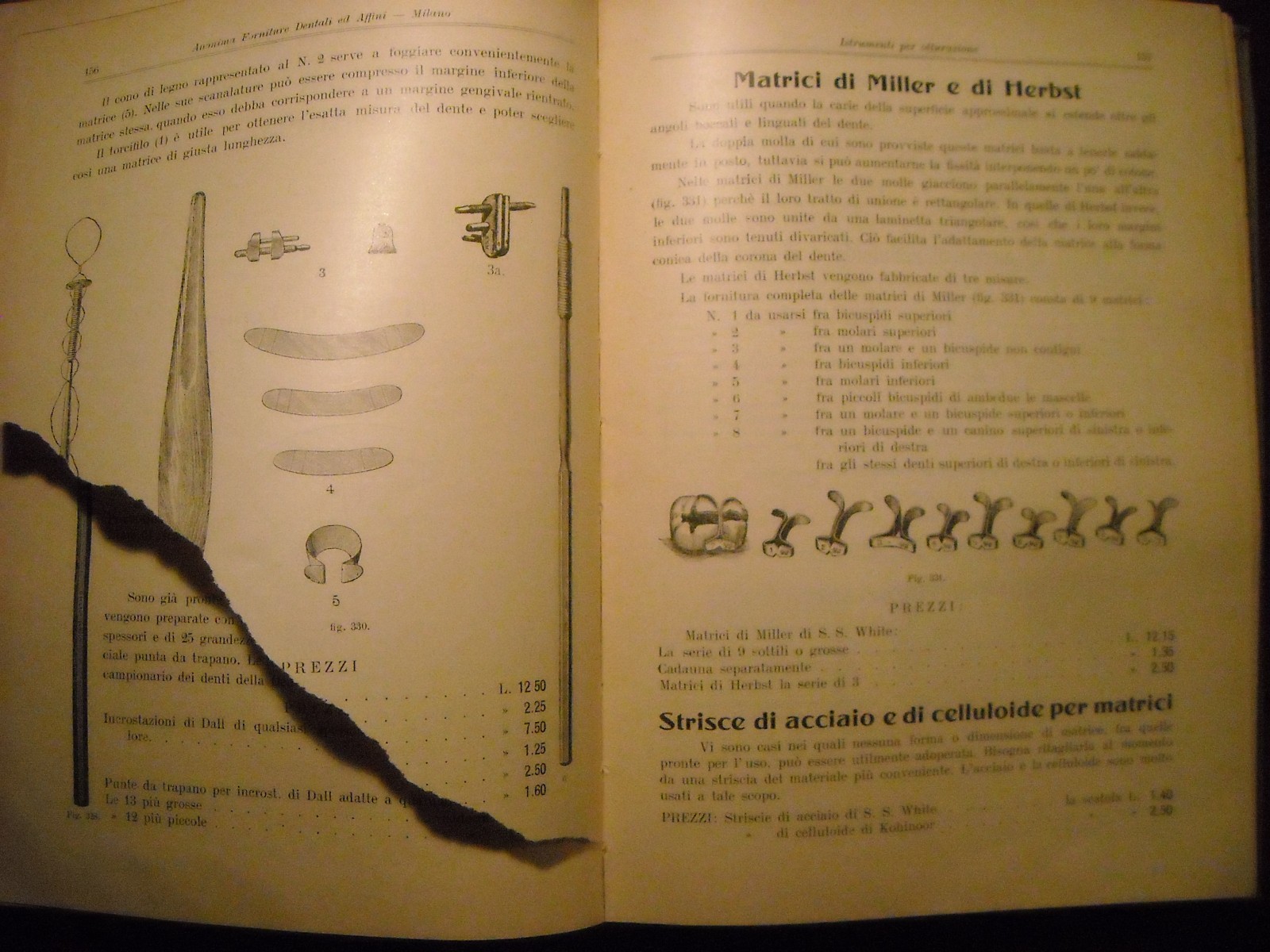 Catalogo Commerciale Anonima Forniture Dentali Ed Affini (AFDA)   Milano
