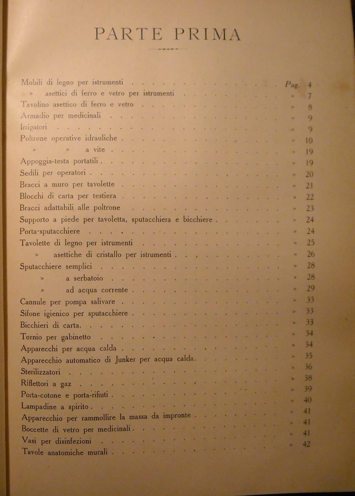 Commercial Catalogue of Anonima Forniture Dentali ed Affini (AFDA) - Milan