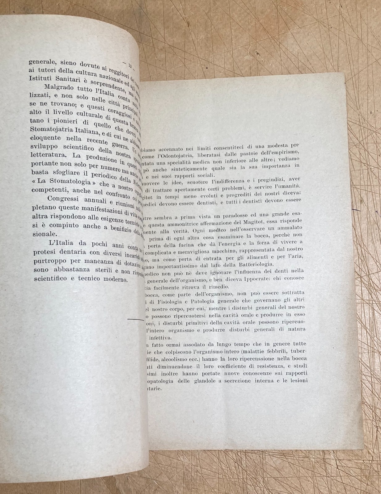 Medicina   Evoluzione Dell'Odontoiatria   Denti   Napoli   d'Alise   1921