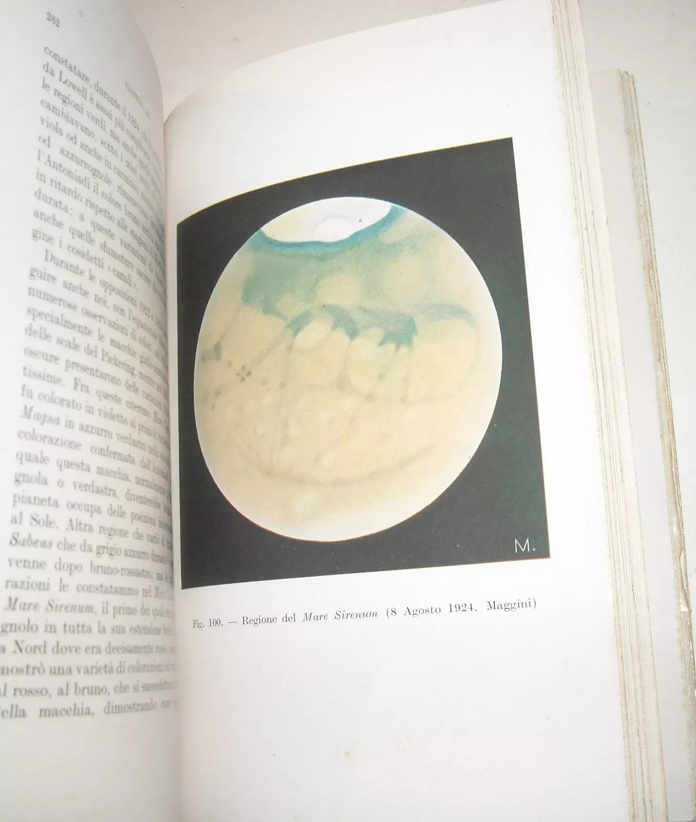 Mentore Maggini, Il Pianeta Marte, Hoepli, 1939