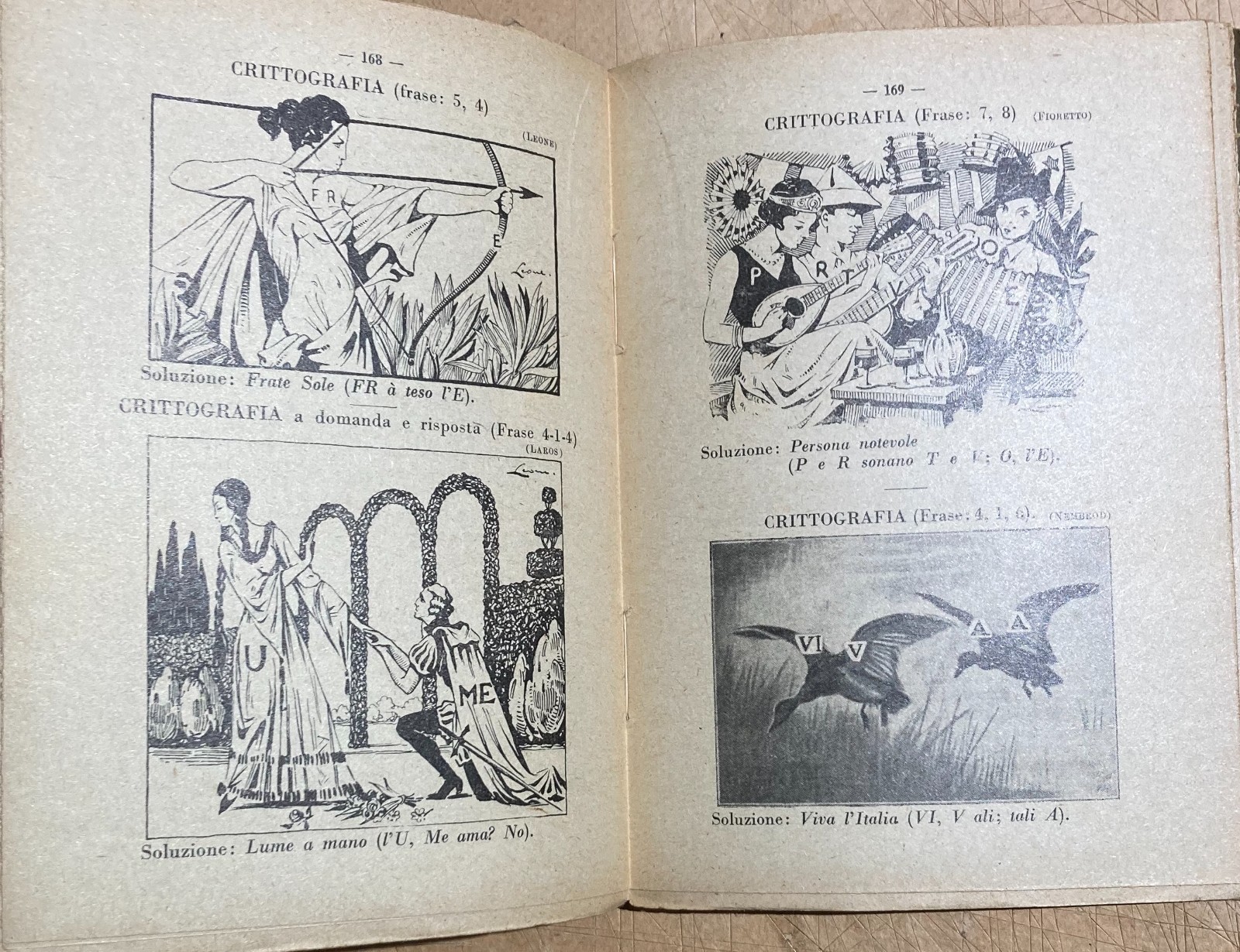 Vademecum Dell'Enigmista: Enigmi, Sciarade, Rebus E Indovinelli   Artù   1938