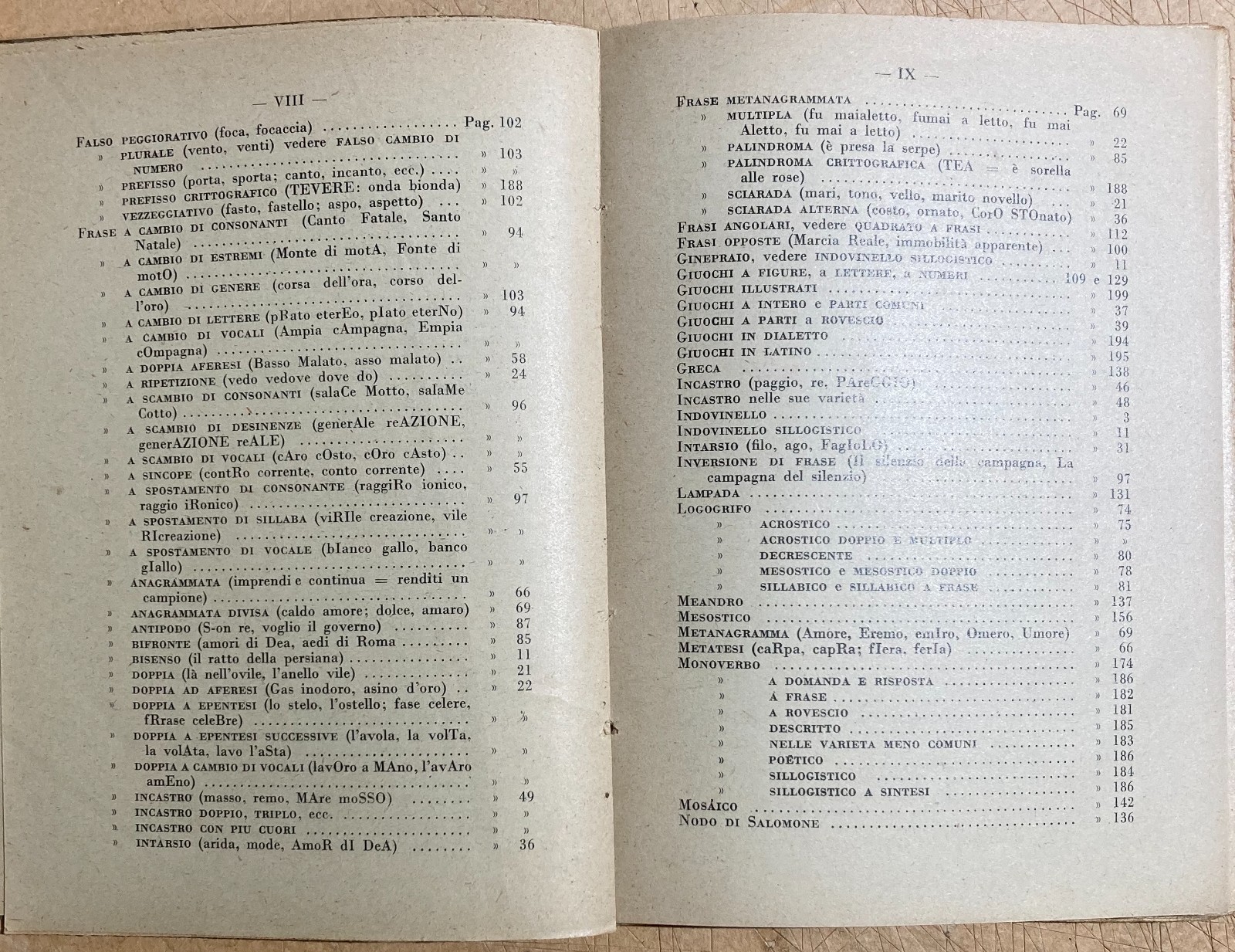 Vademecum Dell'Enigmista: Enigmi, Sciarade, Rebus E Indovinelli   Artù   1938