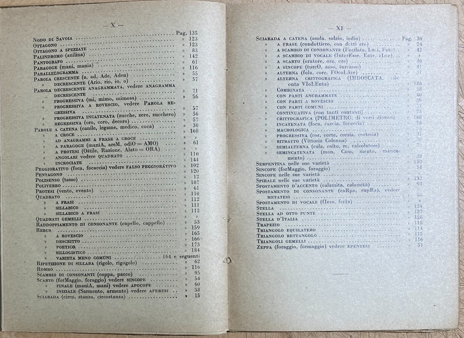 Vademecum Dell'Enigmista: Enigmi, Sciarade, Rebus E Indovinelli   Artù   1938