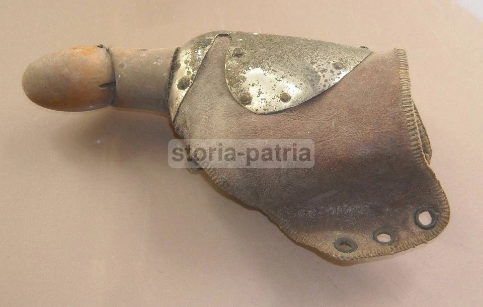 Medicina, Ortopedia, Tecnica: Protesi Articolare In Legno Da Collezione