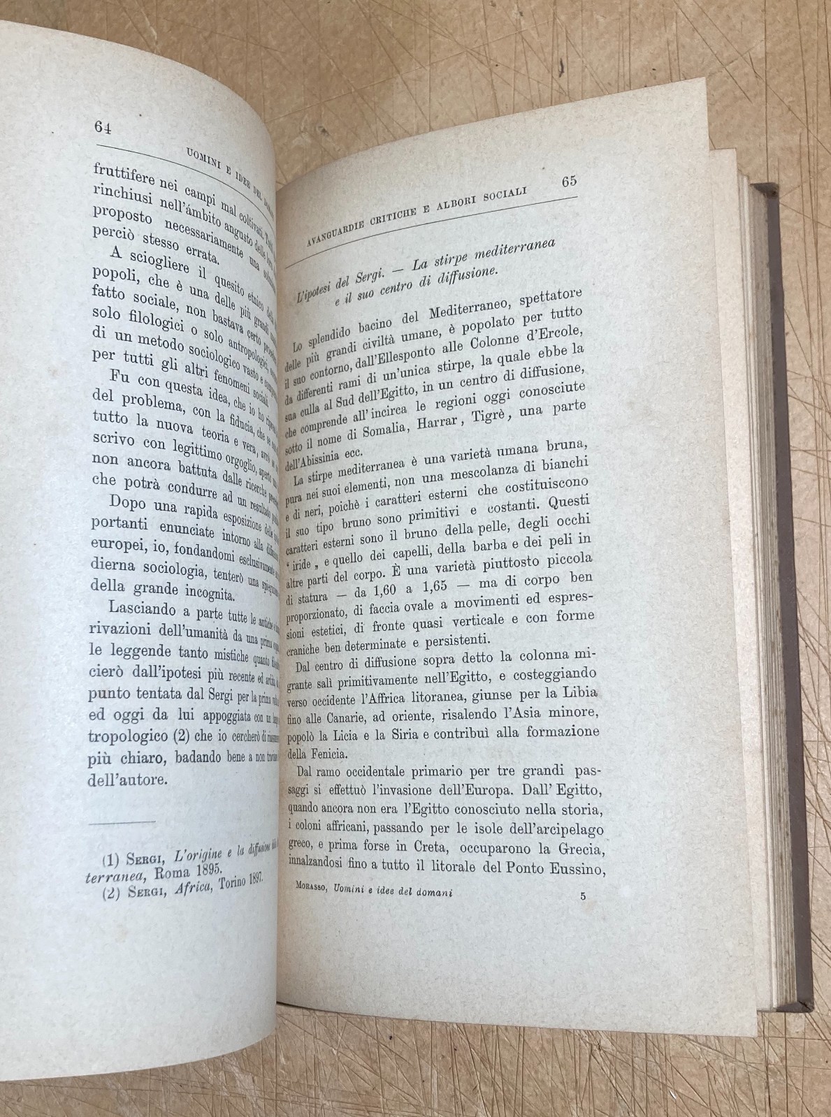 Progresso, Egoarchia, Razze, Società, Individualismo: Novicow, Gumplowicz, Morasso