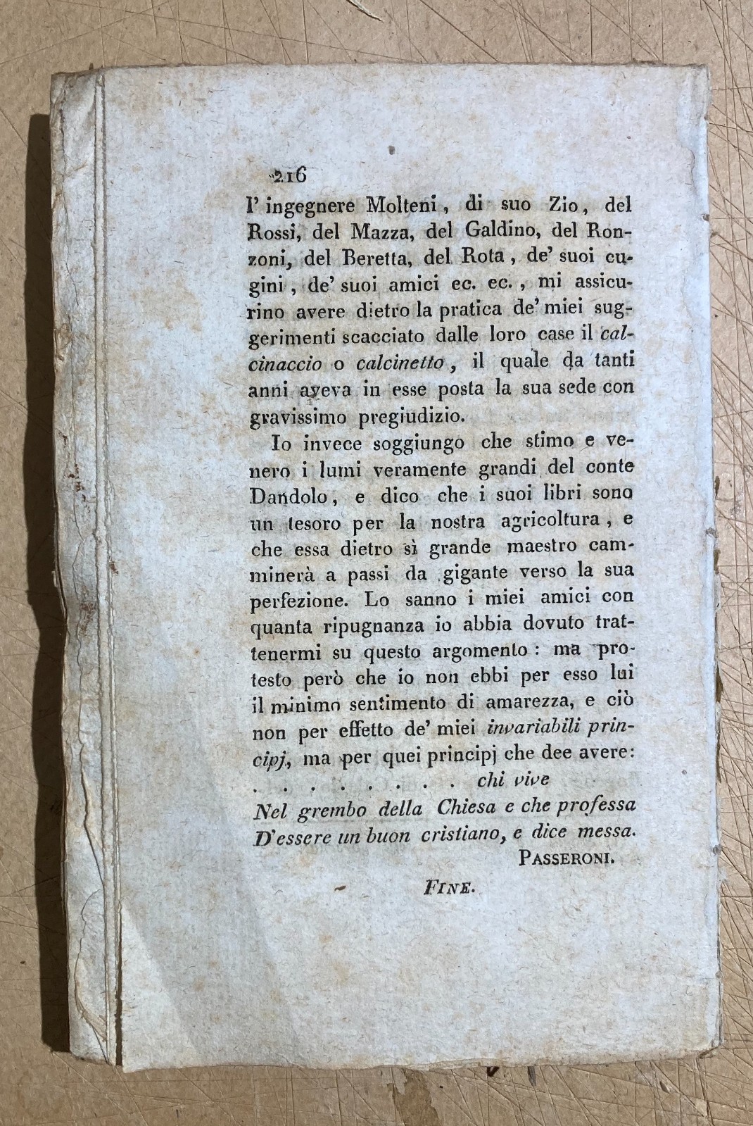 Bachi Da Seta: Allevamento, Malattie, Calcinaccio. Lombardia, Brianza, Viganò, 1819