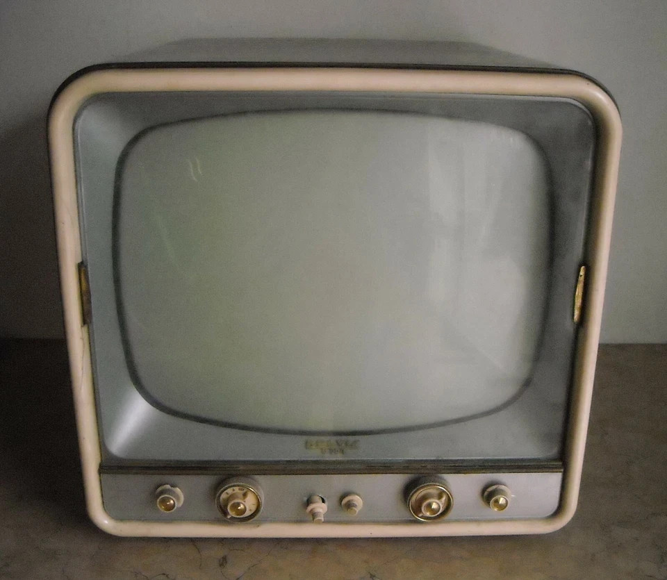 Televisore d'Epoca Belvis, Design A Cubo Anni '60