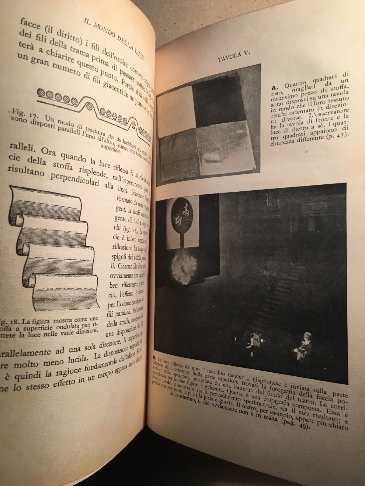 Il Mondo Della Luce: Fisica, Ottica, Occhio E Colori Di William Bragg (1935)
