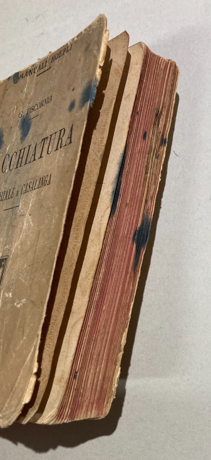 Manuale Antico: Smacchiatura Industriale E Casalinga   Tiscornia   Tessuti   Tappeti