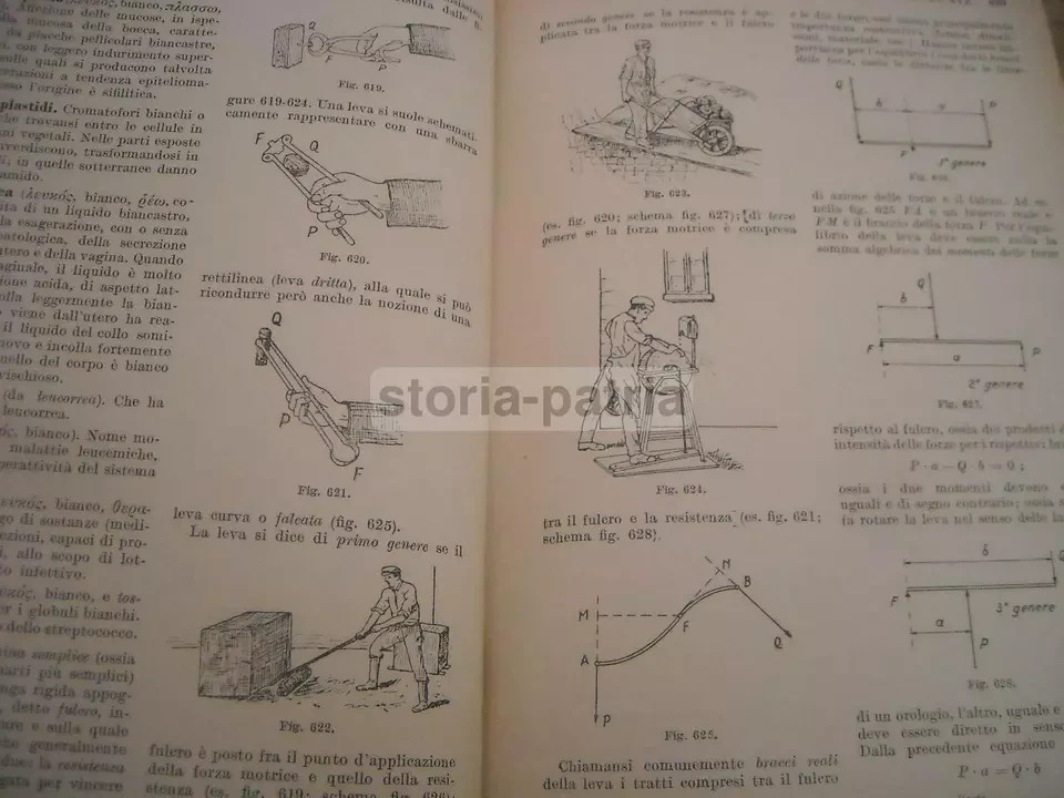 Dizionario Illustrato Delle Scienze Pure E Applicate. Raffaele Leonardi (1935 1938)