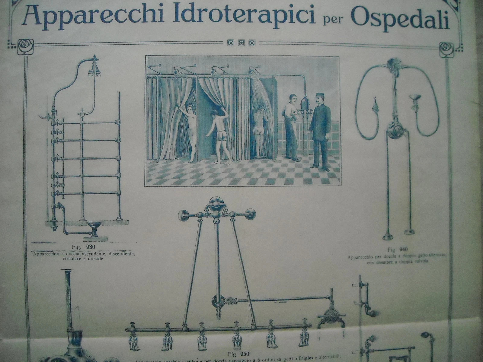 Medicina, Chirurgia, Sanitaria, Idroterapia, Docce, Apparecchi Per Ospedali: Triplex