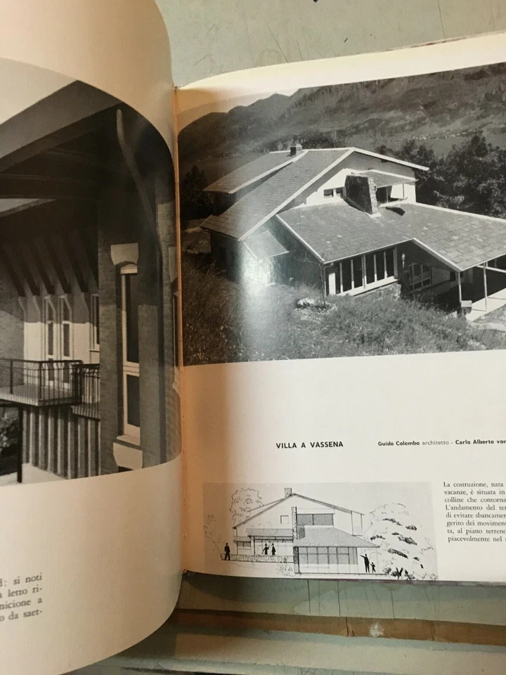 Ville In Collina: Architettura E Ingegneria. Brianza, Friuli, Bologna, Lisanza (1964)
