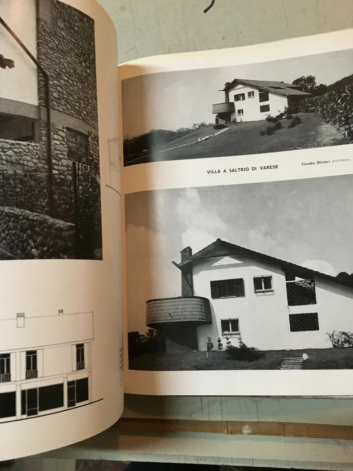 Ville In Collina: Architettura E Ingegneria. Brianza, Friuli, Bologna, Lisanza (1964)