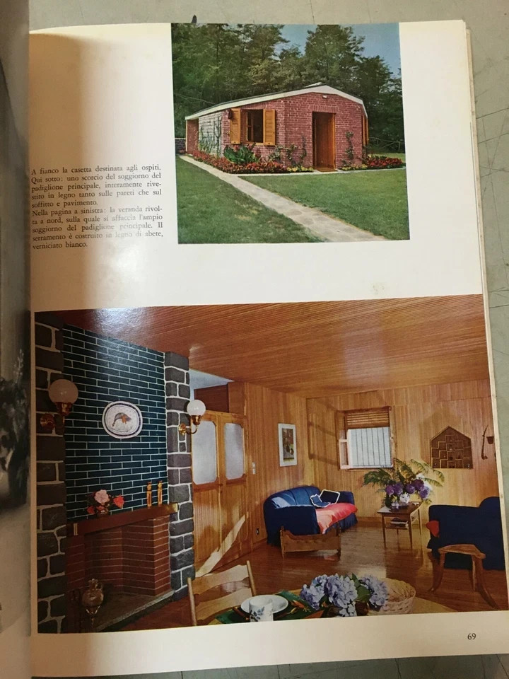 Ville In Collina: Architettura E Ingegneria. Brianza, Friuli, Bologna, Lisanza (1964)