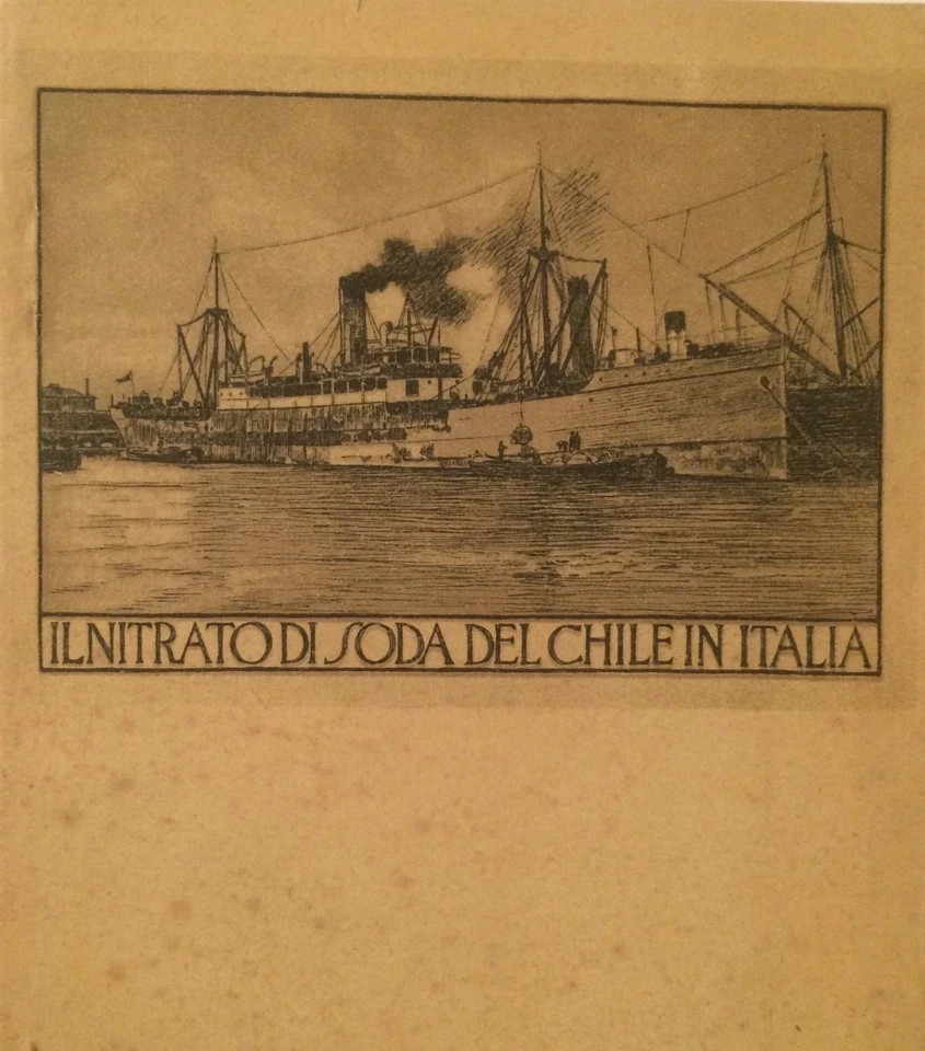 Il Nitrato Di Soda Del Chile In Italia (1920)