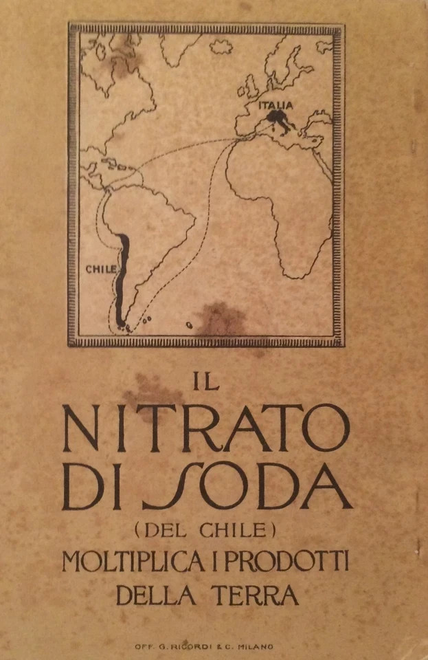 Il Nitrato Di Soda Del Chile In Italia (1920)