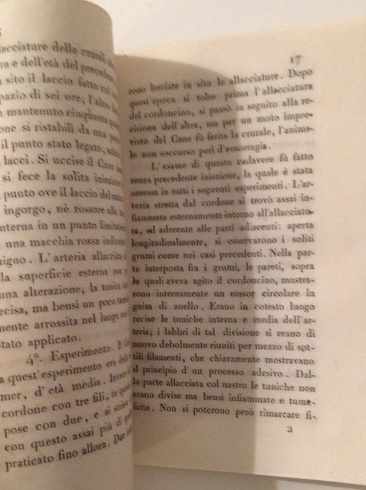 Medicina, Chirurgia, Angiologia: Allacciature Di Arterie   Vaccà Berlinghieri (1819)
