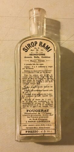 Medicina Farmaceutica: Sciroppo Rami, Fougerat, Parigi   Pubblicitaria, Primo '900