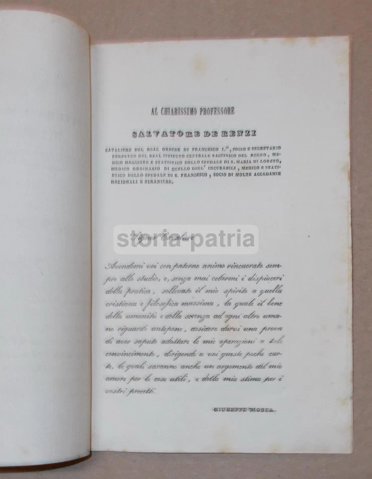 Medicina: Chirurgia Dell'Addome, Sutura, Cucitura A Materassaio, Napoli, Puglia, 1843