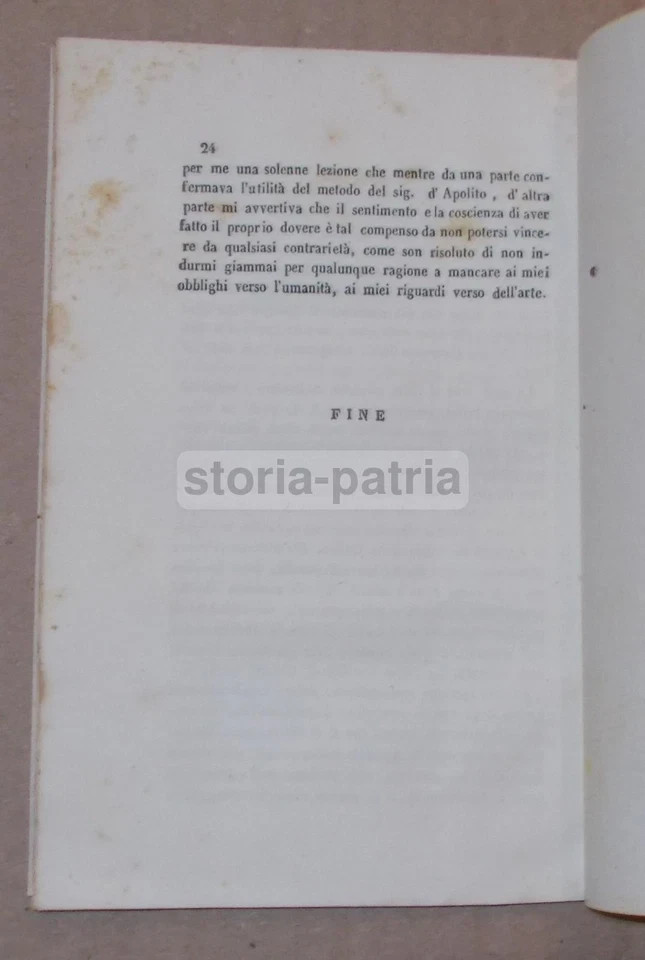 Medicina: Chirurgia Dell'Addome, Sutura, Cucitura A Materassaio, Napoli, Puglia, 1843